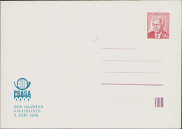 1978 Prague Praga Czech Republic Envelope Czechoslovakia P54 - Covers