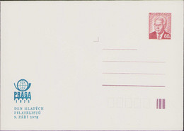 1978 Prague Praga Czech Republic Envelope Czechoslovakia P54 - Briefe