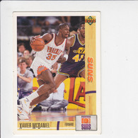 Basket NBA Upper Deck 1991 - SuperSonics Suns - Xavier McDaniel - N° 151 - 1990-1999