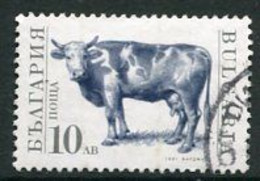 BULGARIA 1991  Domestic Livestock 10 L. Used.  Michel 3885 - Oblitérés