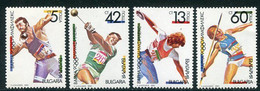 BULGARIA 1990 OLYMPHILEX Exhibition MNH / **.  Michel 3866-69 - Ungebraucht