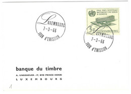Luxembourg 1966 OMS ¦ WHO ¦ WGO - Other & Unclassified