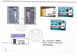 Luxembourg 1980 Code Postal Police Art Nouveau ¦ ... ¦ Postleitzahl Polizei Jugendstil - Autres & Non Classés