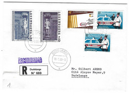 Luxembourg 1980 Code Postal Police Art Nouveau ¦ ... ¦ Postleitzahl Polizei Jugendstil - Other & Unclassified