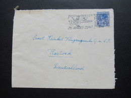 Niederlande 1940 Zensurbeleg Mit Zensurstreifen OKW Geprüft An: Ernst Heinkel Flugzeugwerke In Rostock - Lettres & Documents
