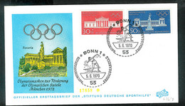 Bund 1970: Mi.-Nr. 626 - 267   FDC  Olympia    (K001) - 1961-1970