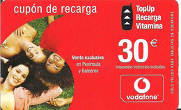 RECARGA VODAFONE 30E 2005 - Vodafone
