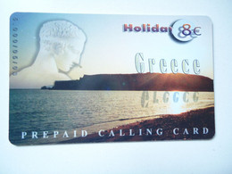 GREECE  USED PREPAID CARDS  MONUMENTS LADSCAPES  HERMES - Paysages