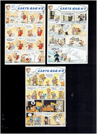 LE PETIT SPIROU 1996 LOT 3 CARTE GAG EDITIONS DUPUIS - Petit Spirou, Le