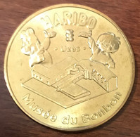 30 UZÈS BONBON HARIBO MUSÉE DU BONBON MDP 2015 MEDAILLE SOUVENIR MONNAIE DE PARIS JETON TOURISTIQUE MEDALS COINS TOKENS - 2015