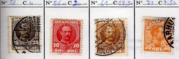 Danemark (1905-19) -  Christian IX  - Christian X -  Oblitere - Autres & Non Classés