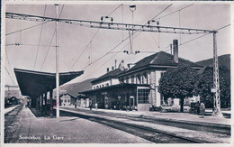 Sonceboz BE, Chemin De Fer Et La Gare (1100) - Sonceboz-Sombeval
