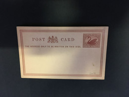 (EE 35) Australia - Pre-stamped Card - Western Australia 1/2 Penny Swan - NOT Posted - Altri & Non Classificati