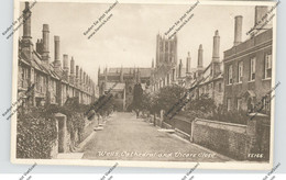 UK - SOMERSET - WELLS, Vicars Close, Cathedral, Frith & Co. - Wells