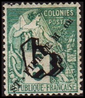 1891. SAINT-PIERRE-MIQUELON. 4 ST-PIERRE M. On On 5 C COLONIES POSTES. Hinged. () - JF412864 - Lettres & Documents