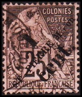 1891. SAINT-PIERRE-MIQUELON. 1 Cent ST-PIERRE M. On On 25 C COLONIES POSTES.  () - JF412781 - Cartas & Documentos
