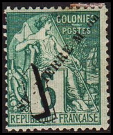 1891. SAINT-PIERRE-MIQUELON. 1 ST-PIERRE M. On On 5 C COLONIES POSTES. Hinged. () - JF412783 - Lettres & Documents