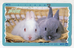 JAPON  TELECARTE LAPIN N° 331-027 Date 1991 - Lapins