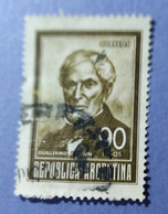 -  REPUBBLICA  ARGENTINA   -   VALORE  90  Pesos   - USATO - Corrientes (1856-1880)