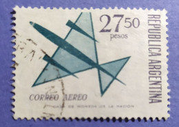 -    REPUBBLICA  ARGENTINA   -   VALORE  27,50  Pesos   - USATO - Corrientes (1856-1880)