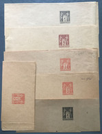 France, Lot De 6 Bandes Journal Type Sage Neuves - (B3717) - Bandes Pour Journaux