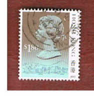 HONG KONG - MI 549IV  -  1990  QUEEN ELIZABETH II   1,80 ( DATED 1990) - USED ° - Usati