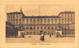 02283 "TORINO - PALAZZO REALE - PREMIATA FARMACIA S. ANNA - SPECIALITA'......" ANIMATA.  CART PUBBLICITARIA SPED 1930 - Palazzo Reale
