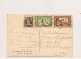 MONACO 1934 CARTE POSTALE  POUR LA SUISSE - Postmarks