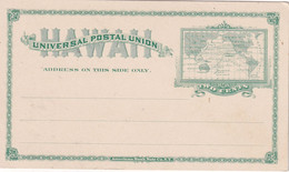 HAWAI   ENTIER POSTAL/GANZSACHE/POSTAL STATIONARY CARTE - Hawaï