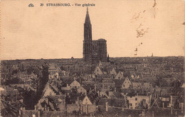 02305 "STRASBOURG - VUE GENERALE" CART SPED 1922 - Strasburg