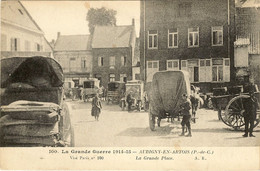 62 - Pas De Calais _  Aubigny-en-Artois_ La Grande Place _  Grde Guerre 1914-15 - Aubigny En Artois
