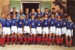 6 PHOTOS DE L'EQUIPE DE FRANCE 1998 - Other & Unclassified