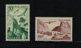 ALGÉRIE  YVERT N° P.A. 9/ 10 - Airmail