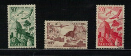 ALGERIE . Yvert N° PA 9 / 11 - Airmail