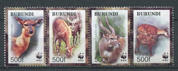 287 - BURUNDI 2004 - Yvert 1078/81 - WWF Antilope - Neuf ** (MNH) Sans Trace De Charniere - Nuevos