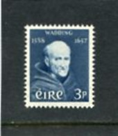 IRELAND/EIRE - 1957   3 D FATHER WADDING  MINT - Unused Stamps