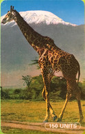 TANZANIE  -   Phonecard   -  Girafe  -  150 Unités - Tansania