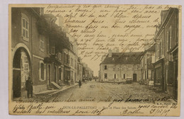 C. P. A. : 23 DUN LE PALLETEAU : Rue Et Place Des Sabots, Animé, Timbre En 1903 - Dun Le Palestel