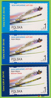 Voyo POLAND 2001 Set Of 3 Booklets Adam Malysz - Lahti (**)  MINT Mi#3878-3780 - Markenheftchen