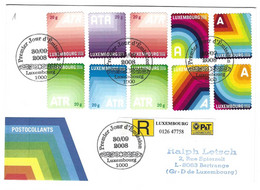 Luxembourg 2008 ATR Timbre Usage Courant ¦ Stamp ¦ Freimarke - Briefe U. Dokumente