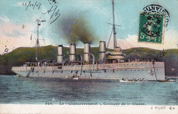 1907 BONE Marine Militaire Française Le Chateaurenault Croiseur De 1ere Classe - Other & Unclassified