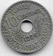 Tunisie - 10 Centimes 1926 - TTB - Tunisia
