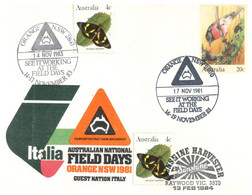(FF 19) Australia - Italia Field Days - Orange 1981 - Otros & Sin Clasificación