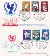 Enveloppe FDC 1153 ) 1158 Unicef - 1951-1960