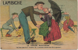 VENDEE - CARTE HUMORISTIQUE - LA VENDEE MARAICHINE - 1936 - Autres & Non Classés