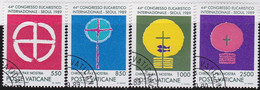 Vatican   .   Y&T   .    860/863    .      O     .    Cancelled  .   /   .  Oblitéré - Used Stamps