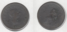 Grande Bretagne 1/2 Penny Half Penny 1807  Georges III - B. 1/2 Penny