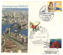 (FF 24) Australia - Greetings From Sydney (2 Covers 1980's) - Andere & Zonder Classificatie