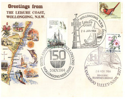 (FF 24) Australia - Greetings From Umina & Wollongong (2 Covers 1980's) - Other & Unclassified