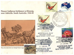 (FF 24) Australia - Greetings From - South Australia Pioneer Lutheran Settlement At Klemzig (1 Cover 1980's) - Andere & Zonder Classificatie